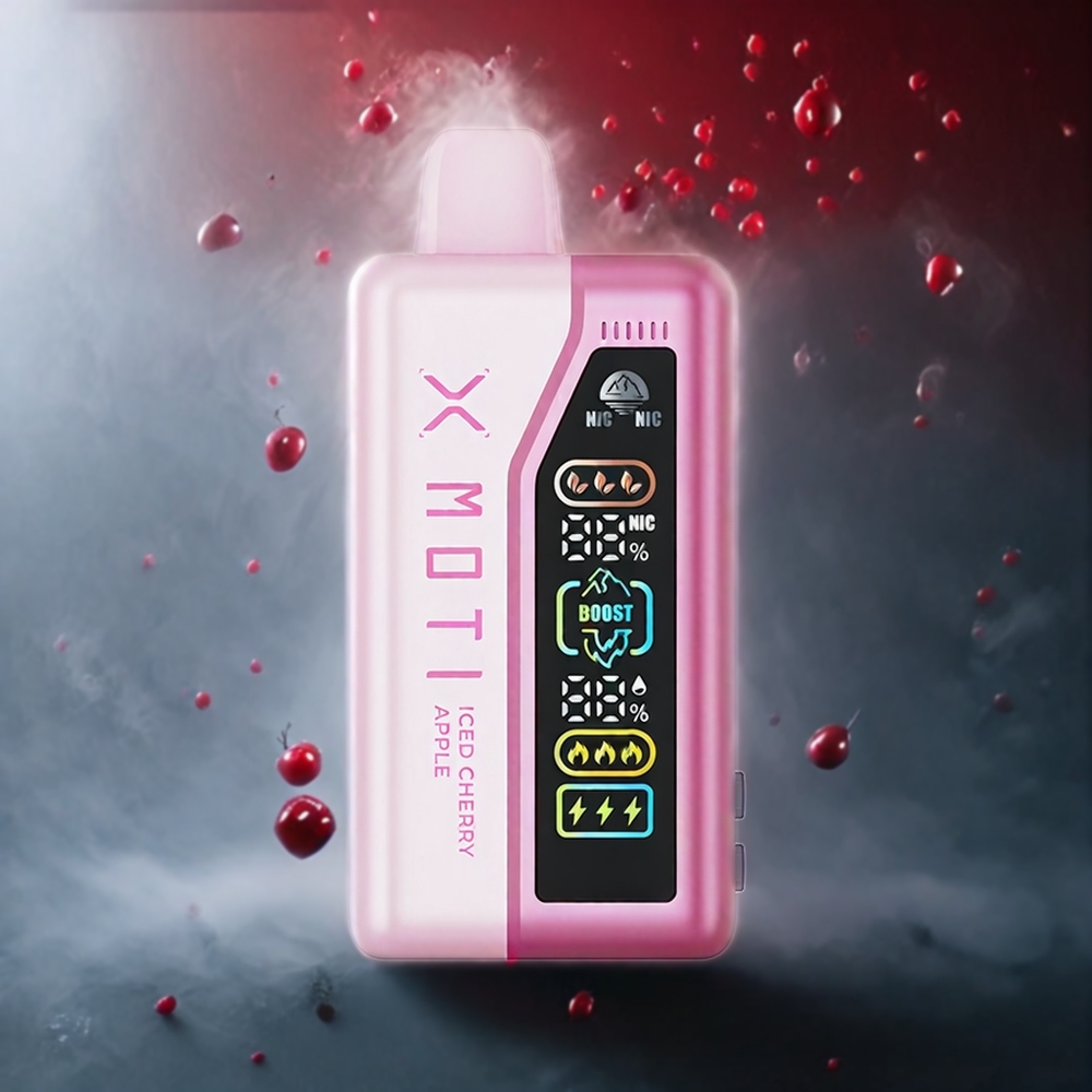 MOTI NICFLEX 40K Norge Engros Iskaldt Kirsebær Eple 20mL 900mAh Type-C