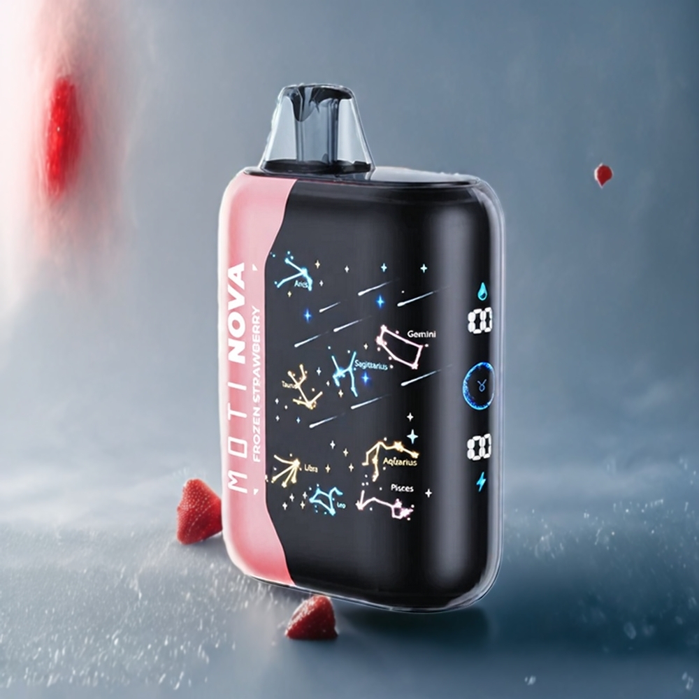 MOTI NOVA 50K Norge Engros Frossen Jordbær 20mL 50mg 850mAh
