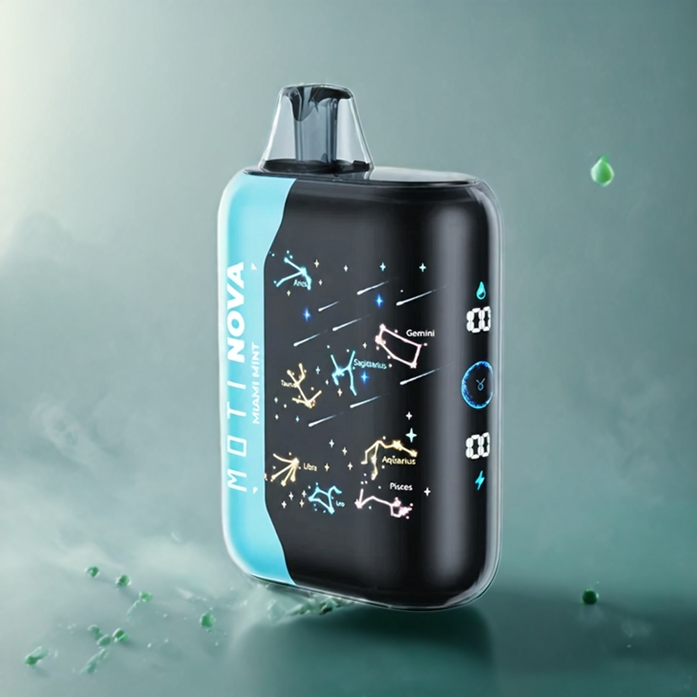 MOTI NOVA 50K Norge Engros Miami Mynte 20mL 50mg 850mAh
