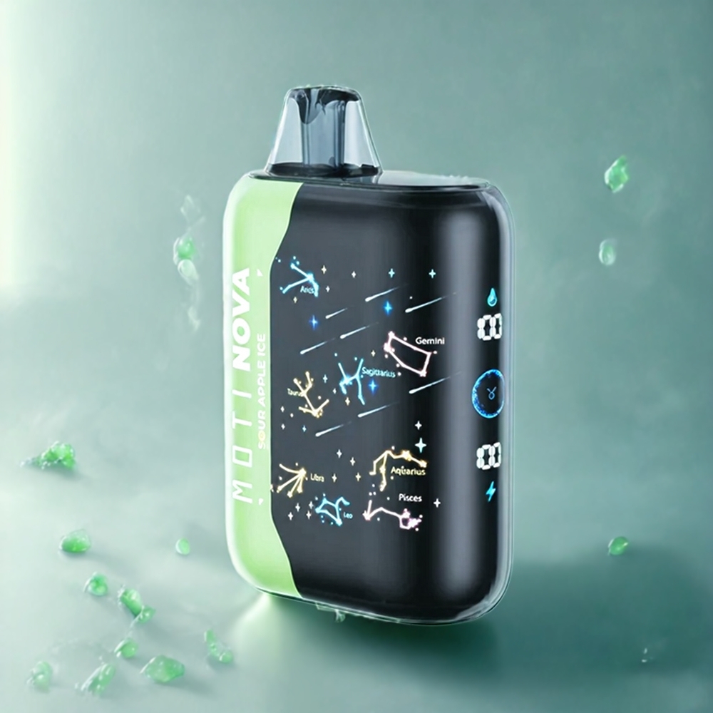 MOTI NOVA 50K Norge Engros Sur Eple Is 20mL 50mg 850mAh
