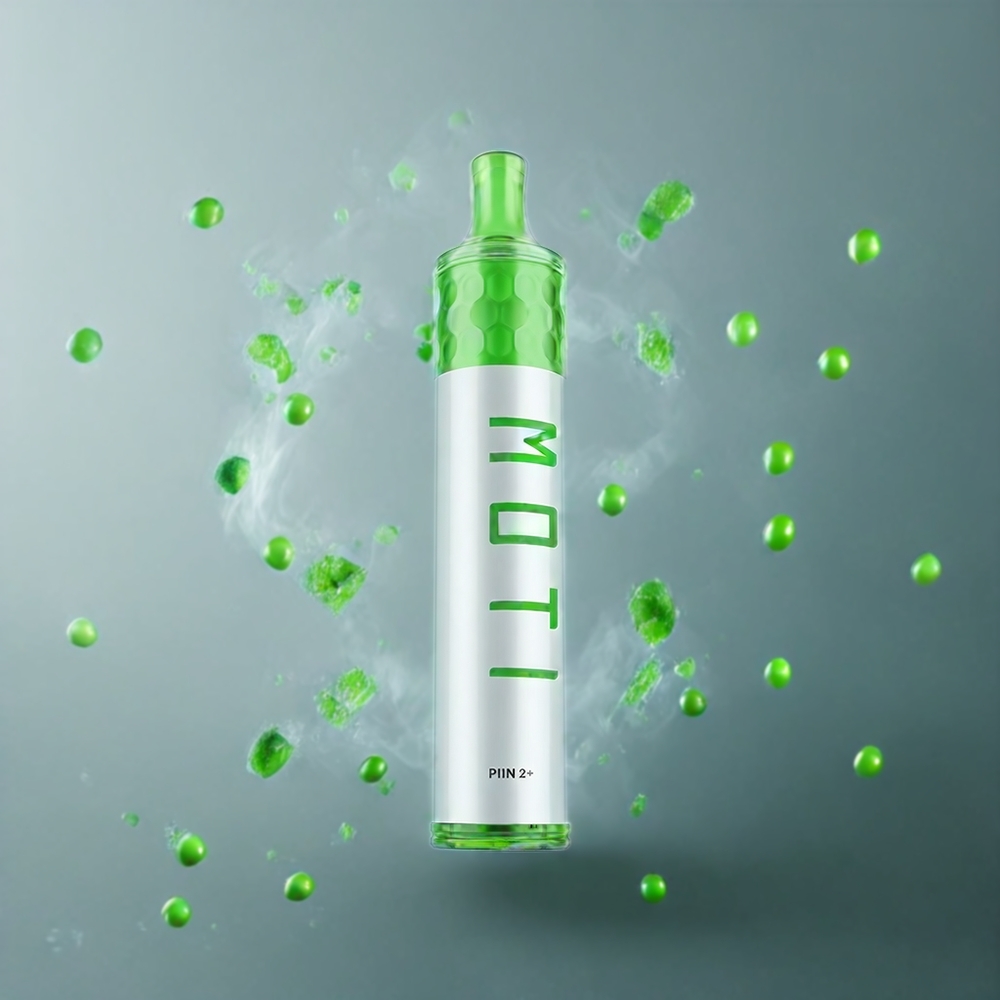 MOTI PIIN 2+ 2000 Puffs Engros Norge 6.0mL 50mg Lime Grape (Lime Drue)