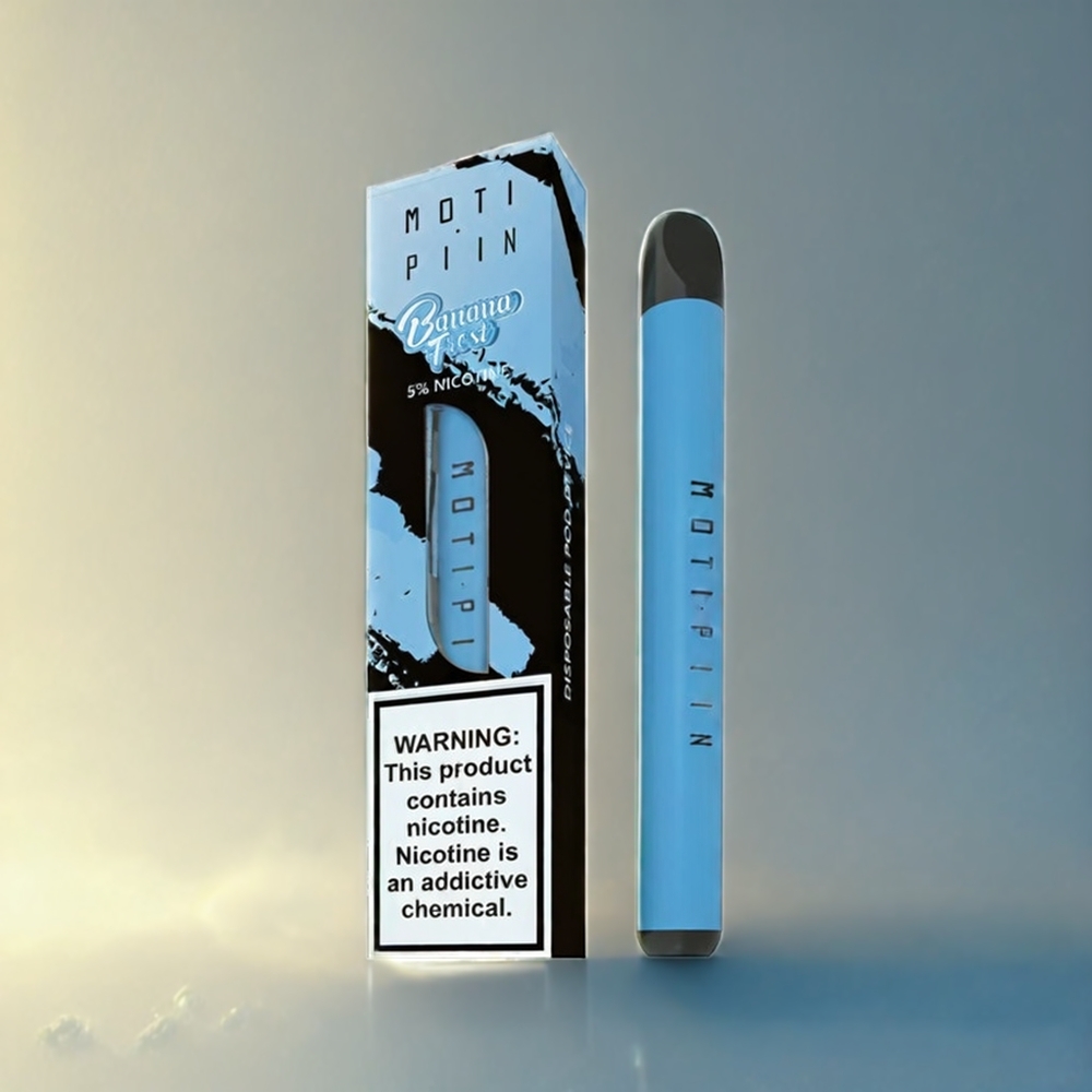 MOTI PIIN Disposable Norge Engros 320mAh Bananfrost