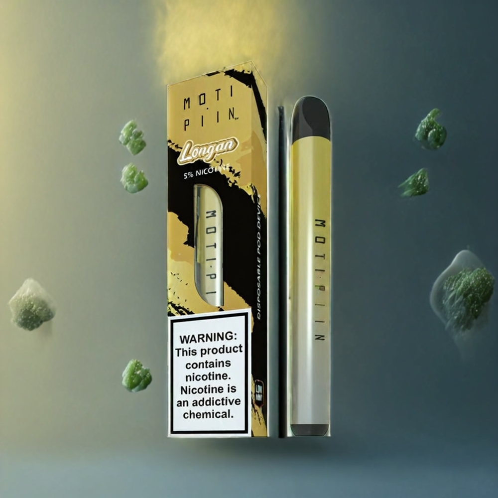 MOTI PIIN Norge Engros Langen 2%/5% Nikotinsalt 1.6mL 320mAh Ergonomisk