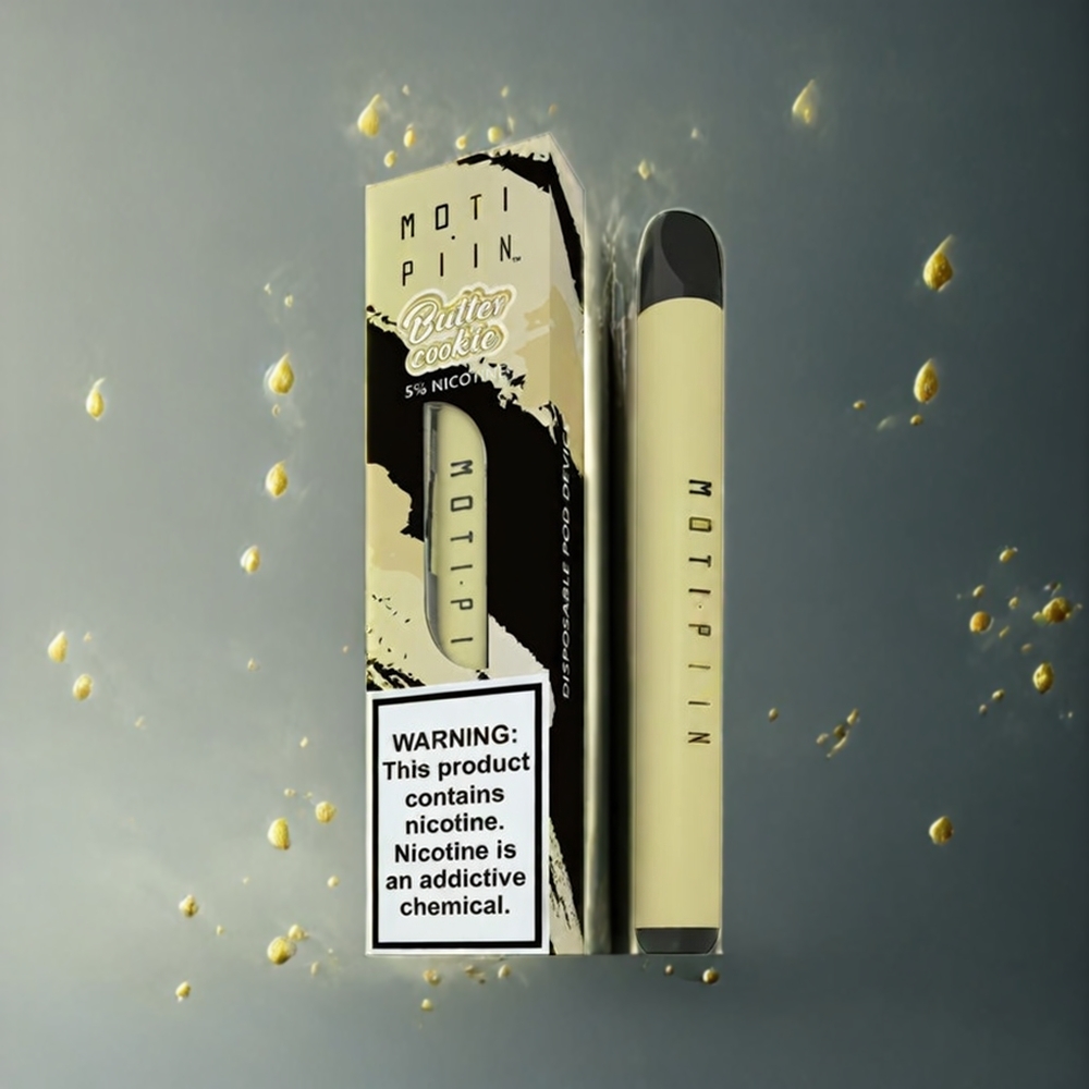 MOTI PIIN Smør Kake Norge Engros 2% Nikotinsalt 1.6mL 320mAh
