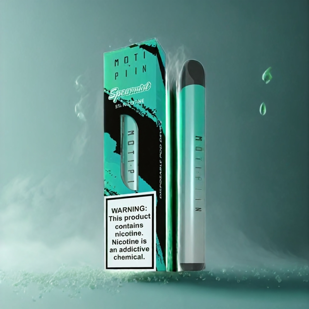 MOTI PIIN Spiss Mynte Norge Engros 2% 5% Nikotinsalt 1.6mL 320mAh