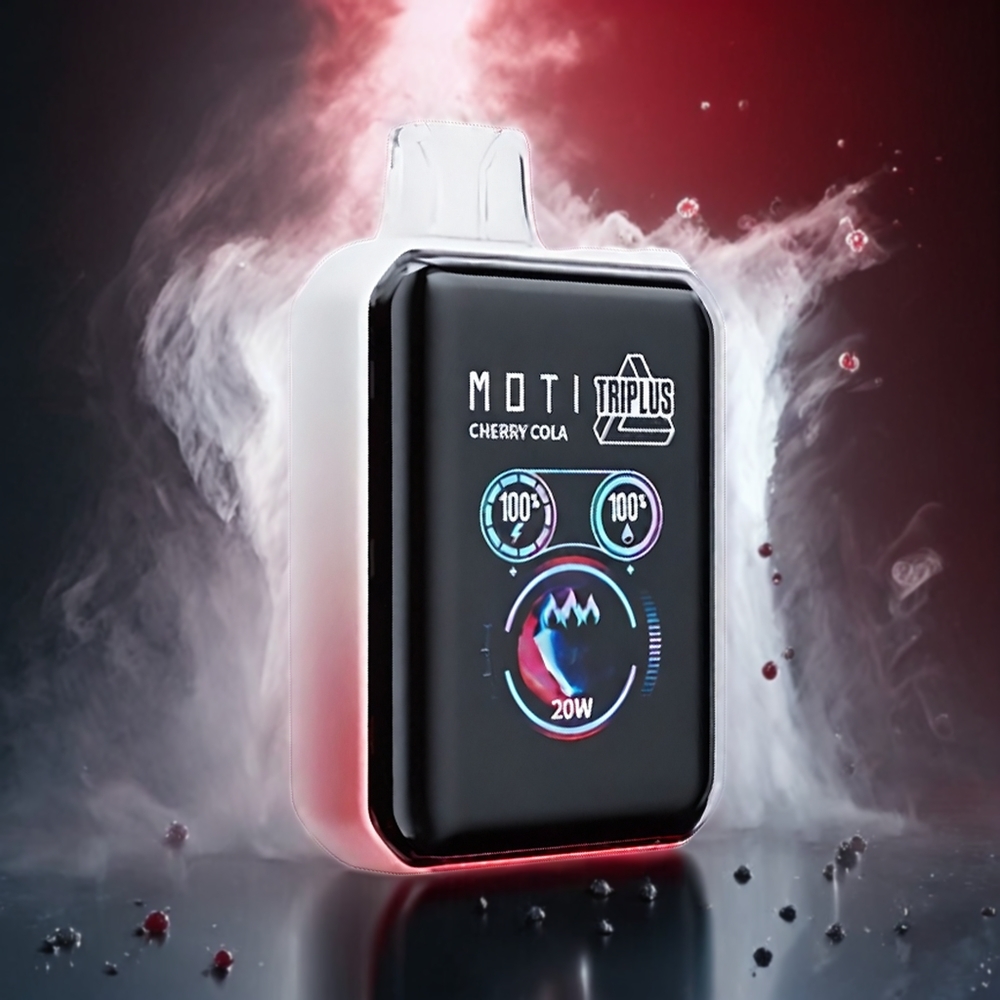 MOTI TRIPLUS 20K 18mL 650mAh Norge Engros Kirsebær Cola