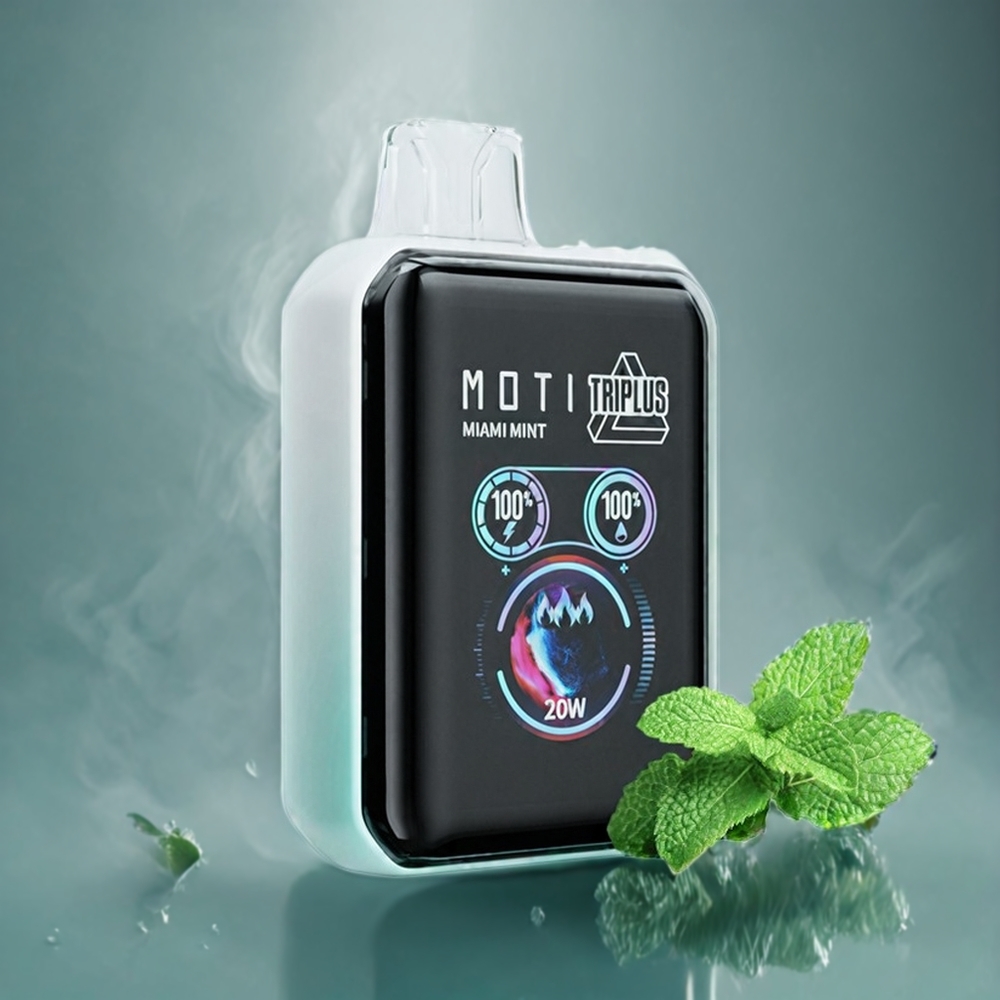 MOTI TRIPLUS 20K Norge Engros 18mL 650mAh Miami Mynte