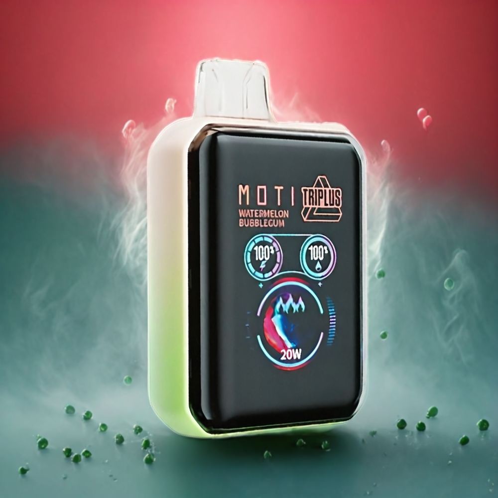 MOTI TRIPLUS 20K Norge Engros 18mL 650mAh Vannmelon Tyggegummi