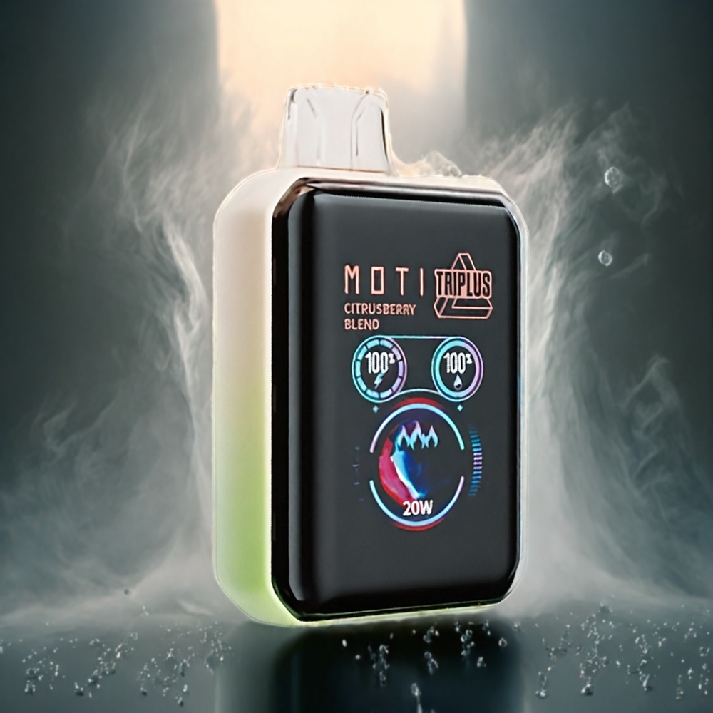 MOTI TRIPLUS 20K Norge Engros 20K Puffs 30mg/mL 18mL Sitrusbær Blanding
