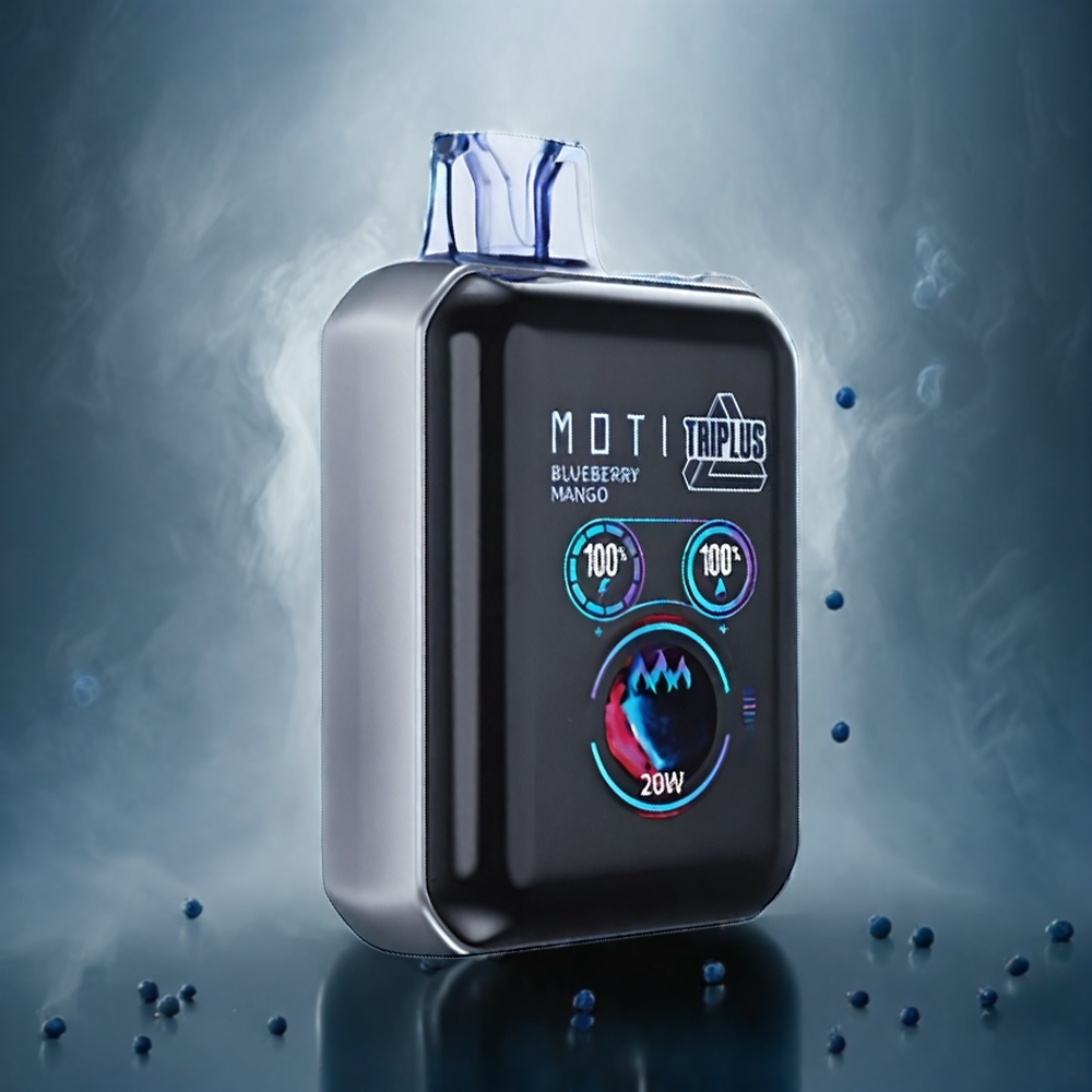 MOTI TRIPLUS 3 20K 18mL 650mAh Blåbær Mango Norge Engros