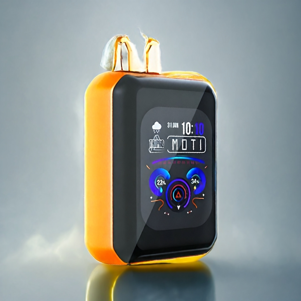 MOTI TRIPRO 32K Norge Engros Banan Godteri Frossen 14mL 32000 Puffs 650mAh Bluetooth