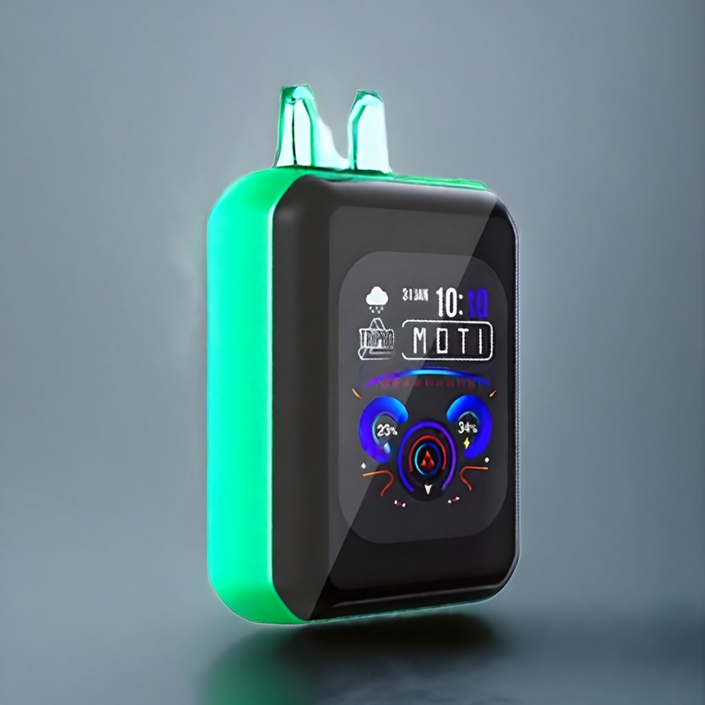 MOTI TRIPRO 32K Norge Engros Disposable Vape Kiwi Mulberry Bluetooth 32000 Puffs 14mL 50mg