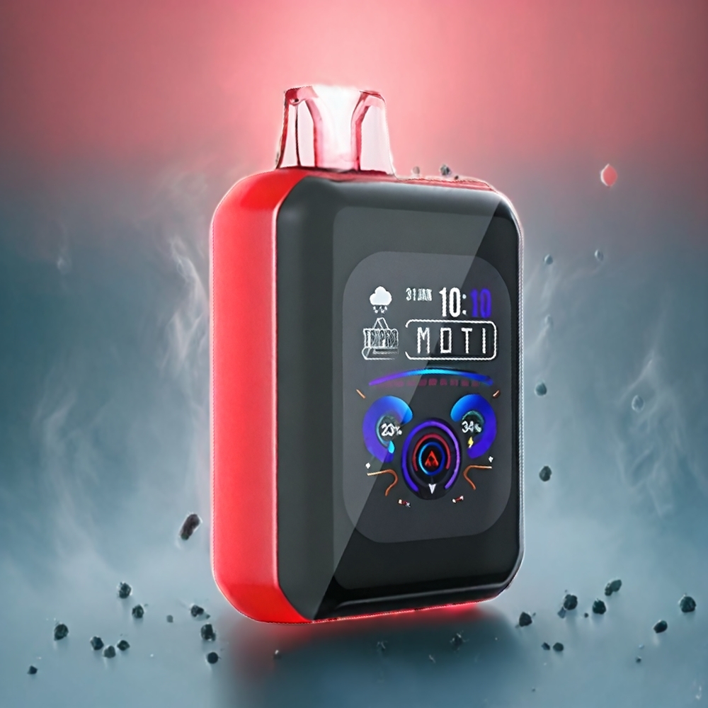MOTI TRIPRO 32K Norge Engros Vannmelon Frostet 14mL 50mg/mL 650mAh 32000 Puff Bluetooth Touch Skjerm