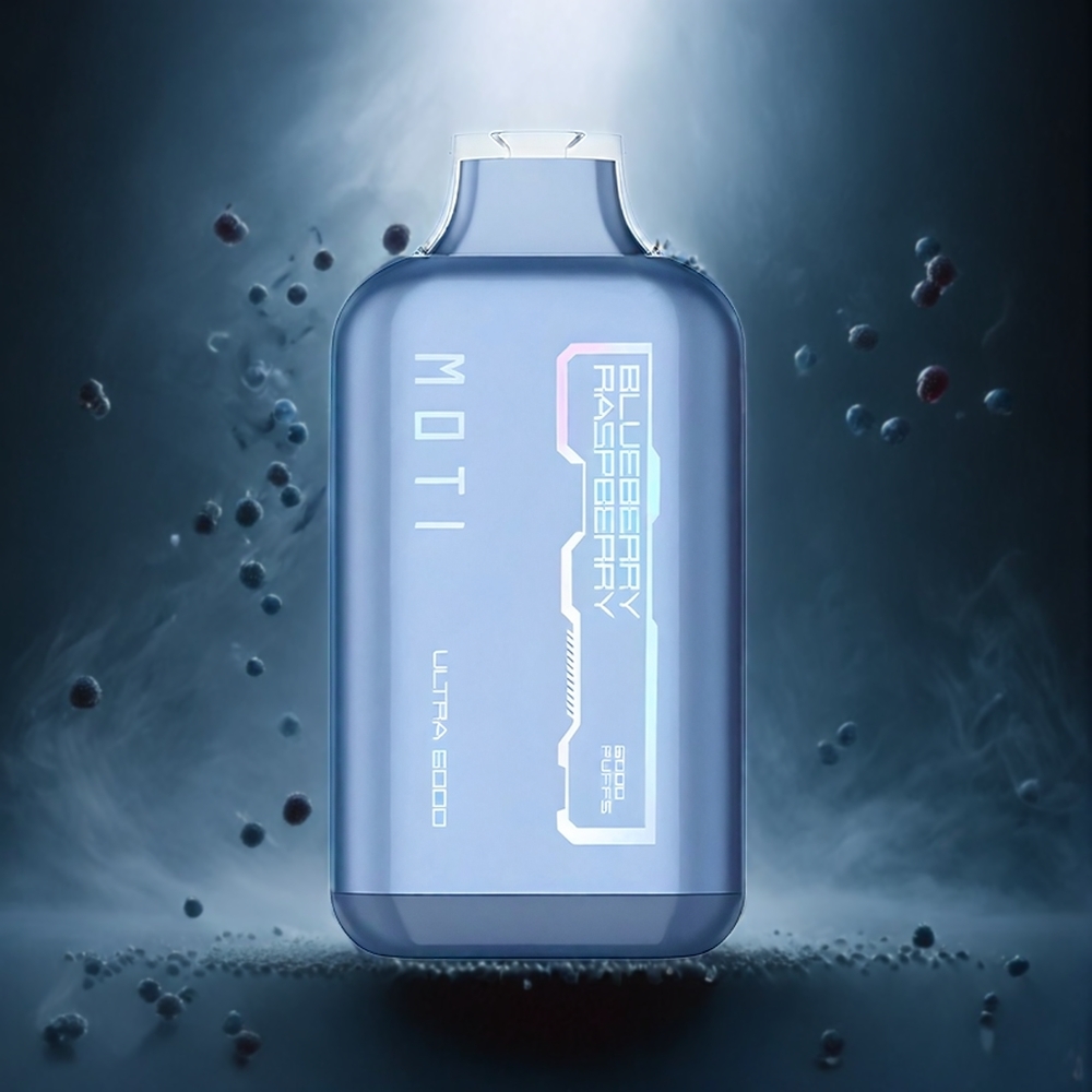 MOTI ULTRA 6000 Norge Engros 13ml Blåbær Bringebær 500mAh