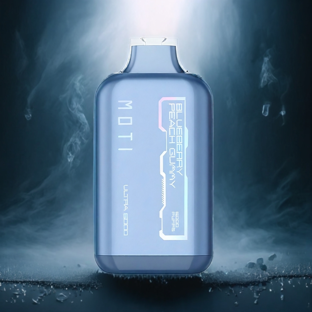 MOTI ULTRA 6000 Norge Engros Blåbær Peach Gummy 13ml 500mAh