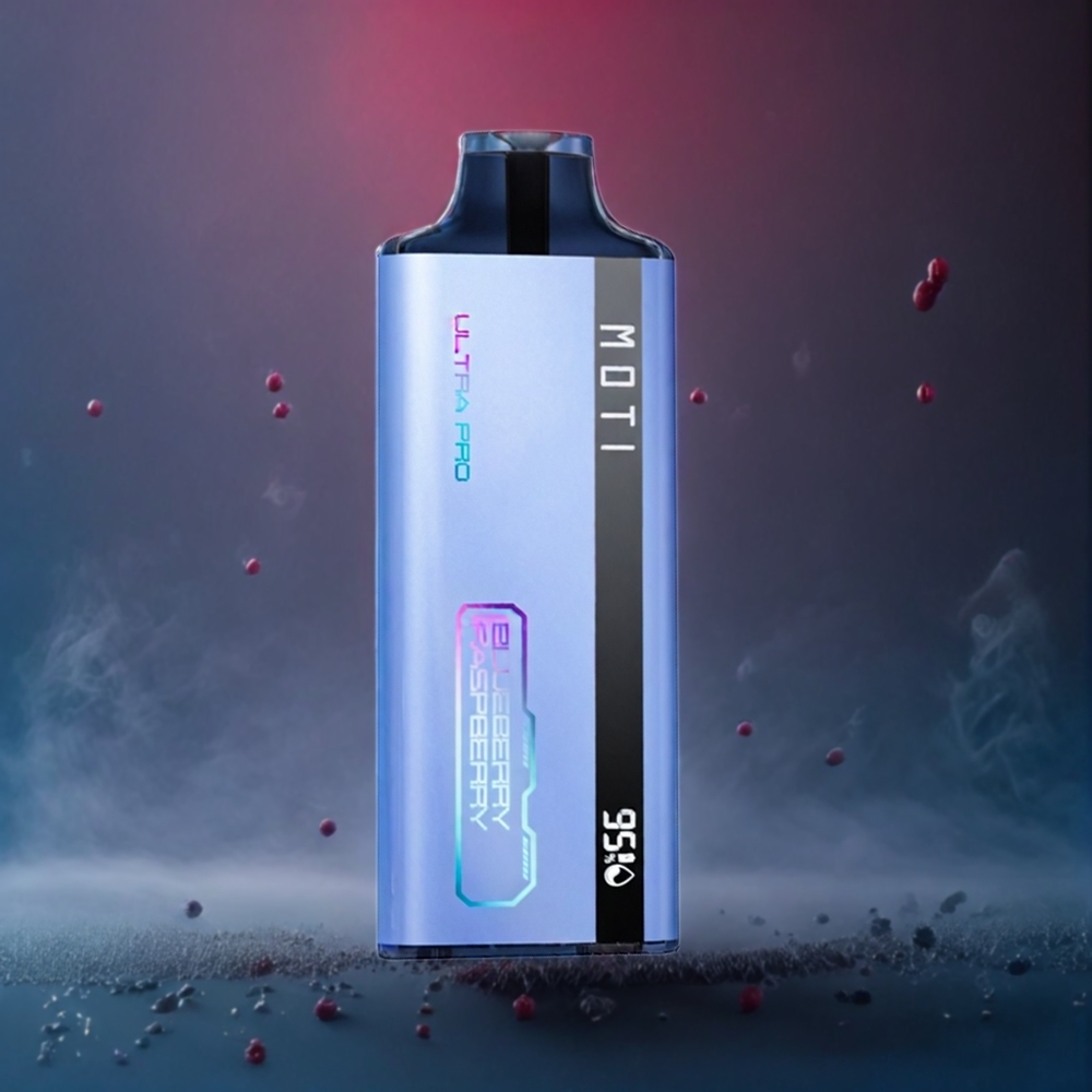 MOTI ULTRA PRO 8000 14mL 500mAh Norge Engros Blåbær Bringebær