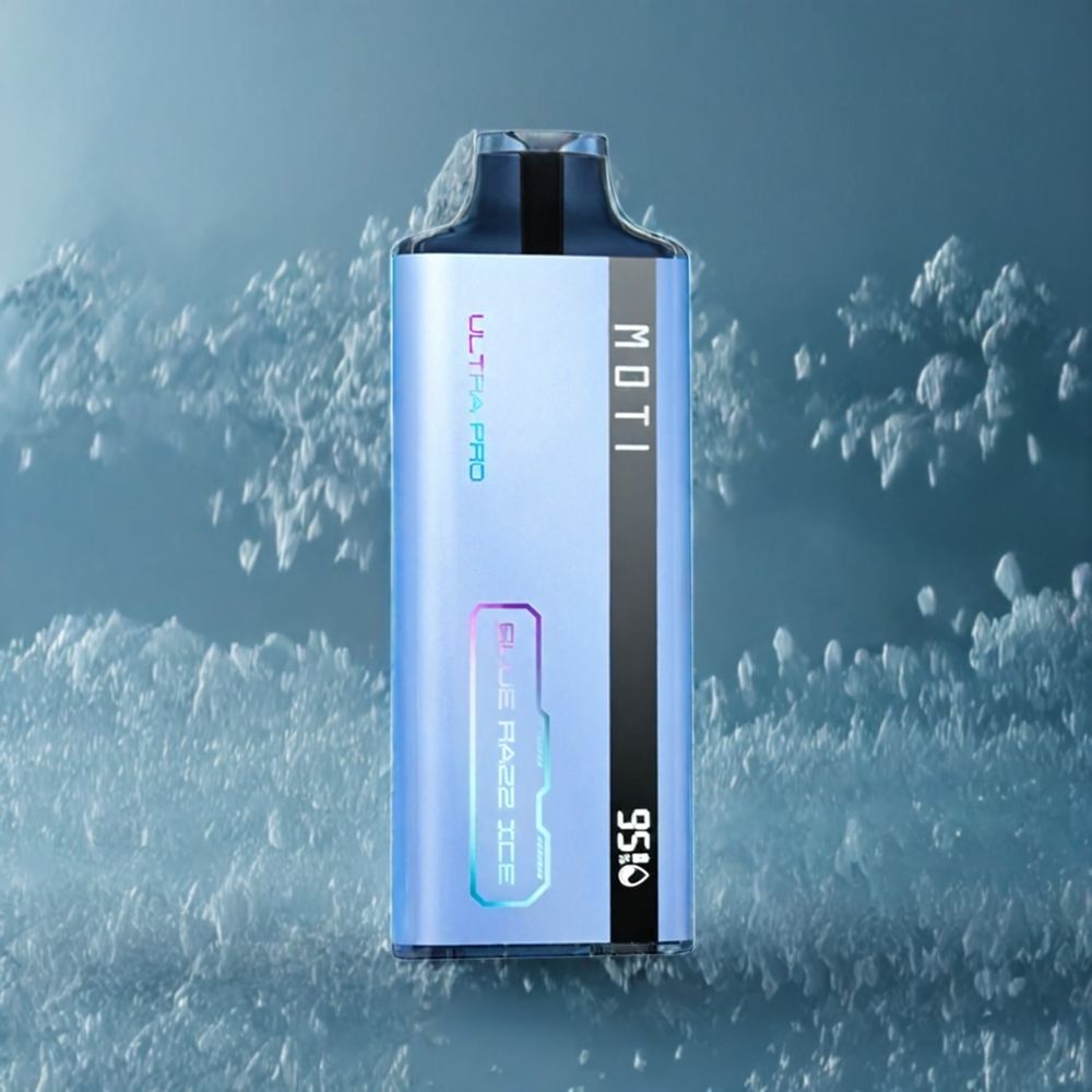 MOTI ULTRA PRO 8000 14mL 500mAh Norge Engros Blåbringebær Is