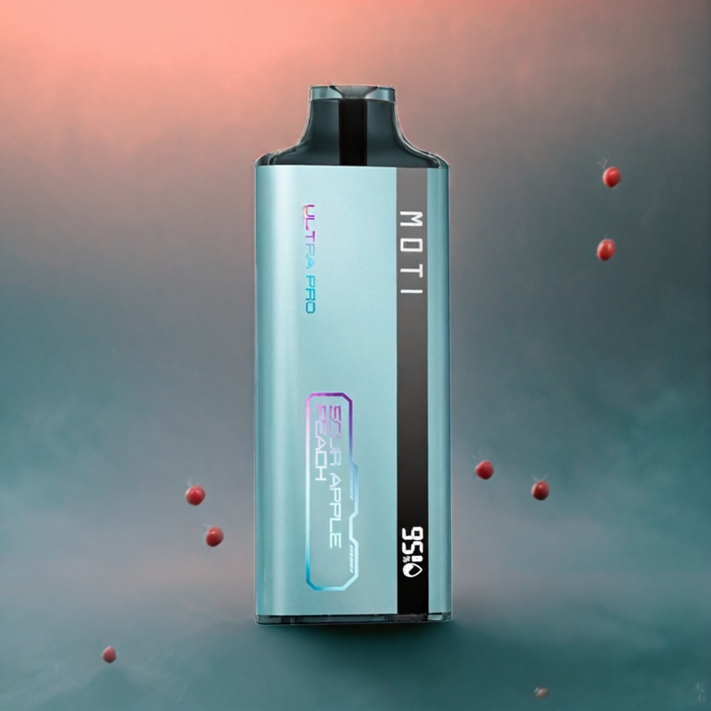 MOTI ULTRA PRO 8000 14mL Norge Engros Sur Eple Fersken