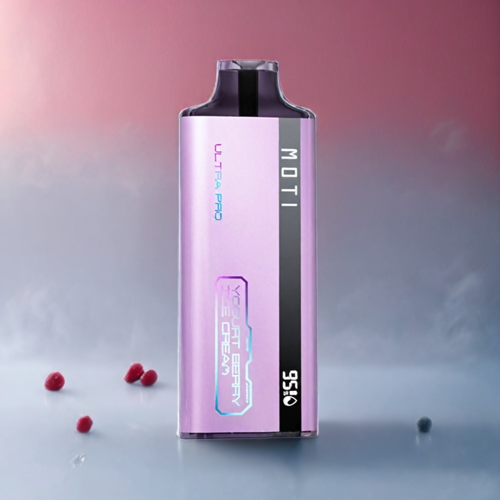 MOTI ULTRA PRO 8000 Norge Engros 14mL Yogurt Bær Iskrem 500mAh 20mg/mL