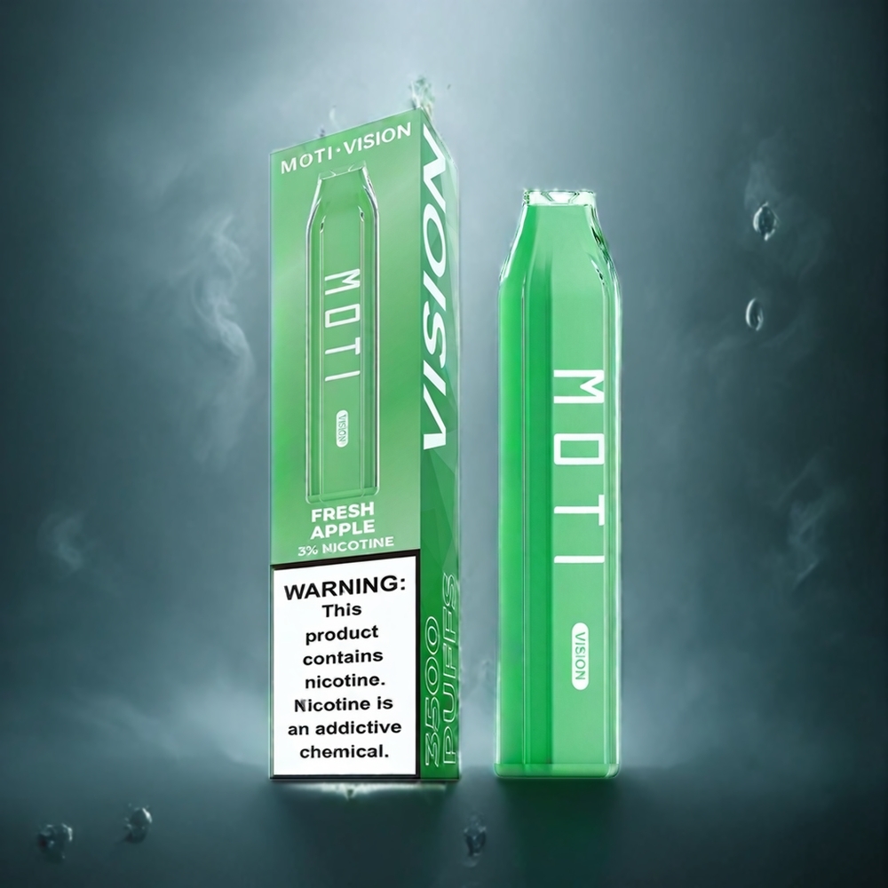 MOTI Vision 3500 Engros Norge 10ml Fersk Eple Mesh Coil 650mAh