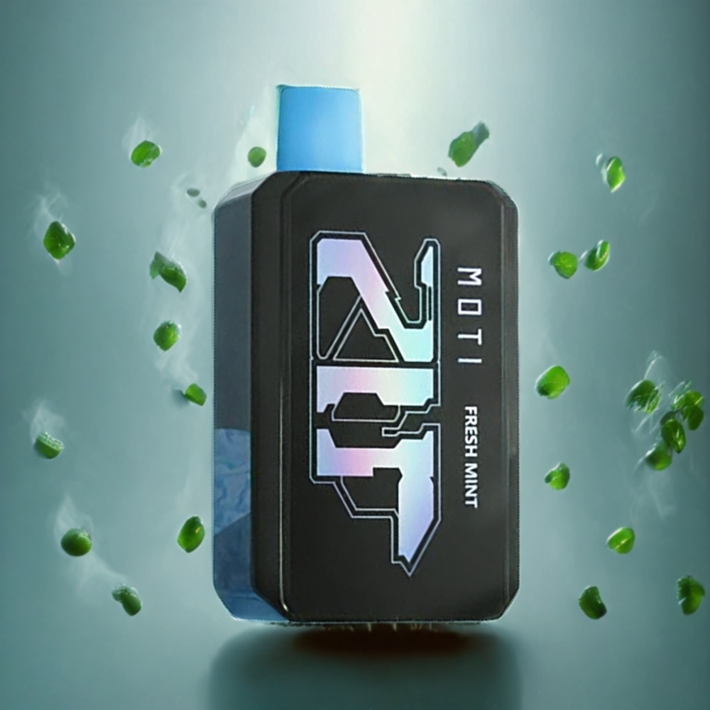 MOTI ZIP 7000 Norge Engros Disposable Vape Frisk Mynte 2000mAh 16mL Mesh