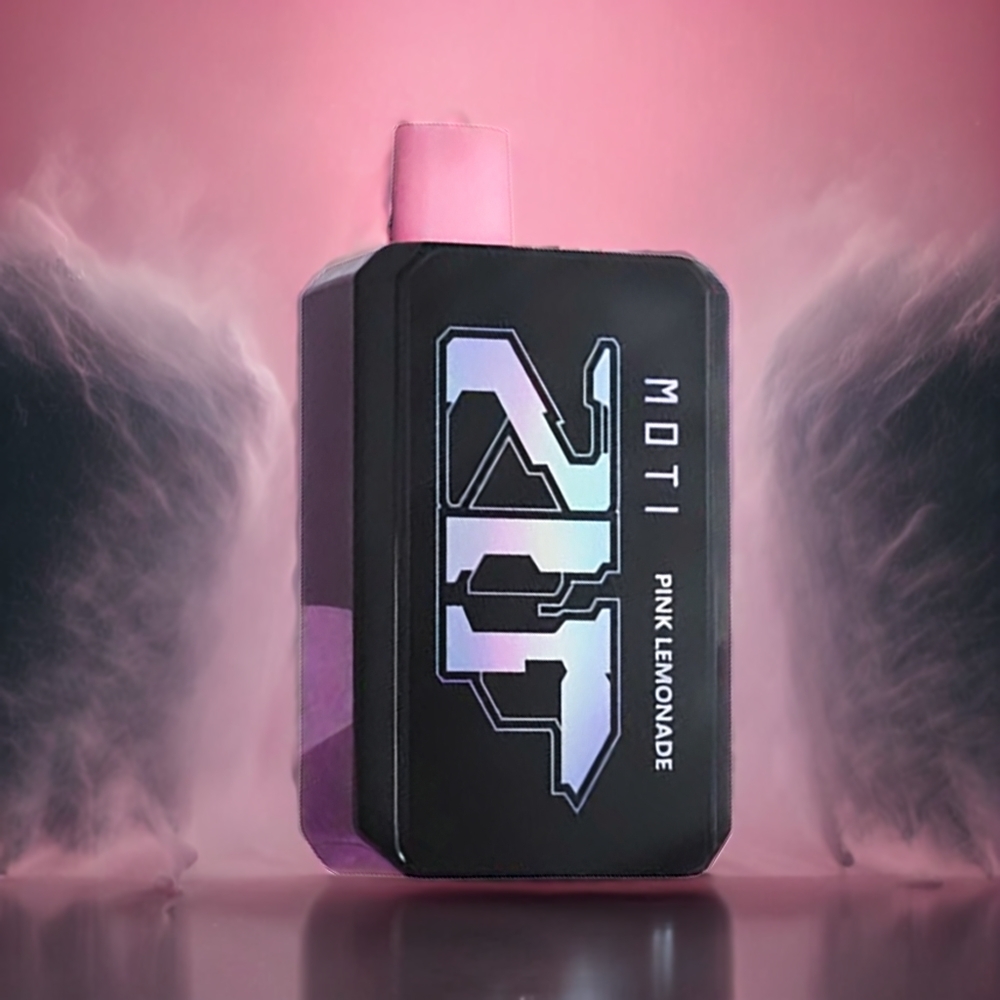 MOTI ZIP 7000 Norge Engros Høy Effektivitet Mesh Coil 2000mAh 16mL Rosa Sitronbrus