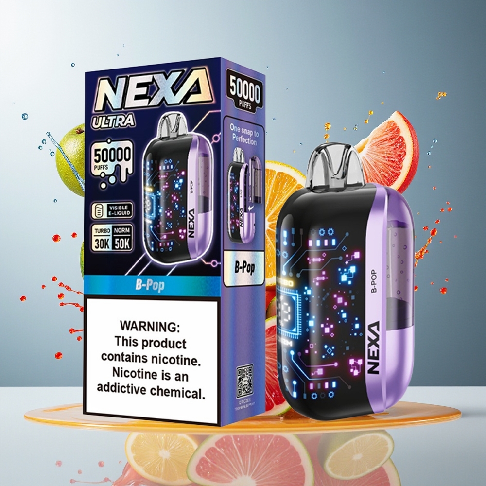 NEXA Ultra 50000 Puffs Norge Engros med 20ml Kapasitet og 800mah Batteri