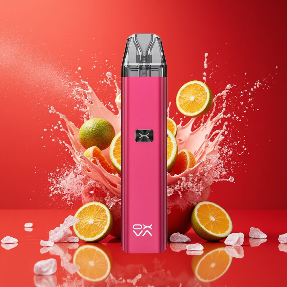Oxva Xlim C 3-in-1 MTL/RDTL 900mAh 25W Type-C Norge Engros Rød
