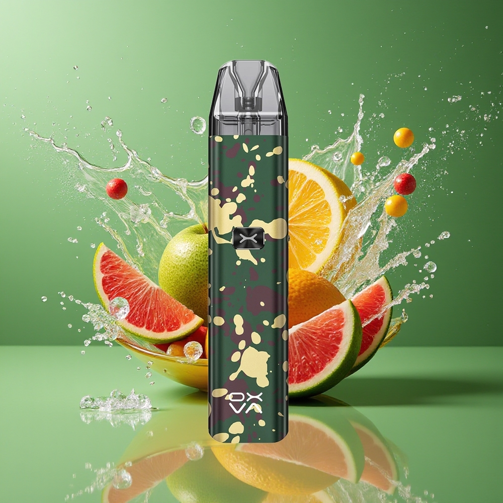 Oxva Xlim C 3-in-1 Norge Engros 900mAh 25W Type-C Grønn Kamouflage