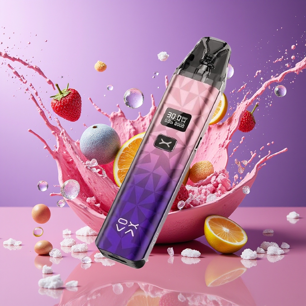 Oxva Xlim Classic Edition 2-hull 1000mAh 30W Mesh Norge Engros Lilla Rosa
