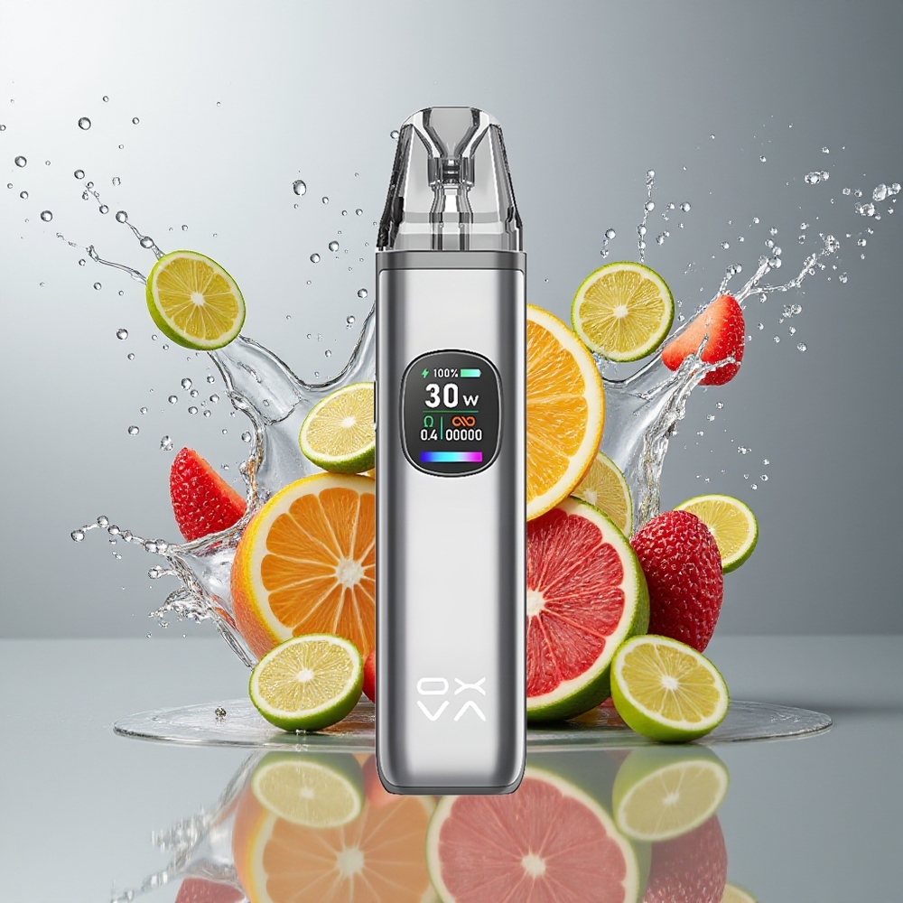 Oxva Xlim Pro 2 30W TFT 1300mah Norge Engros Titanium Grå