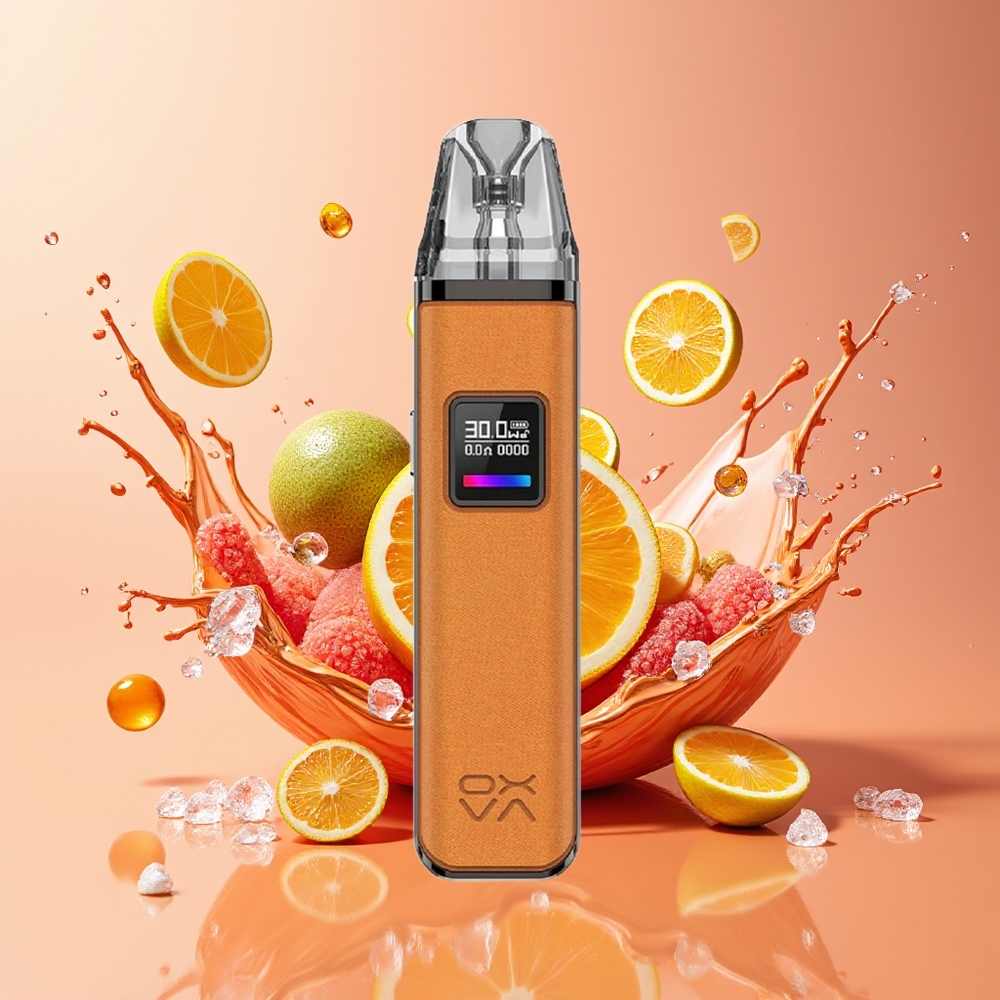 Oxva Xlim Pro Lys 1000mAh Norge Engros Korall Oransje