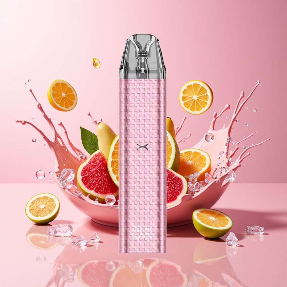 Oxva Xlim SE 1 900mAh 25W 2ml LED Norge Engros Rosa Cf
