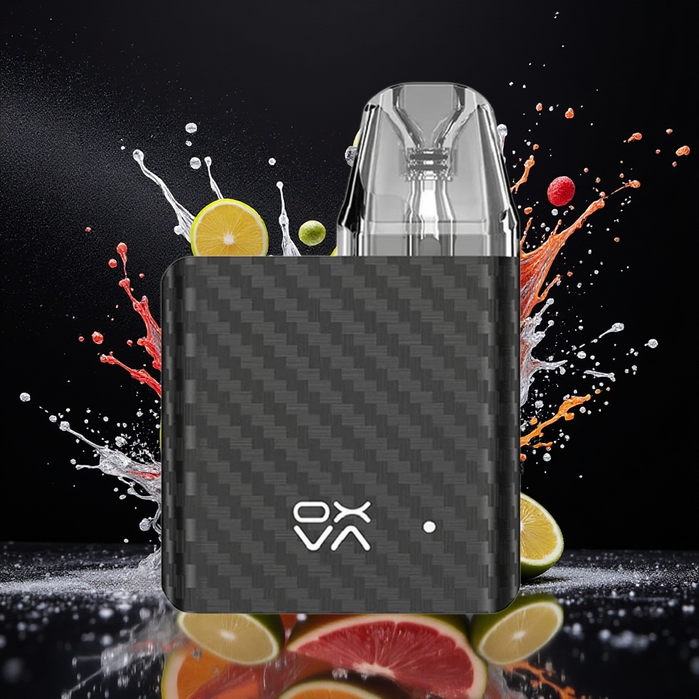 Oxva Xlim SQ 2 900mAh 25W 44g 2ml Type-C Norge Engros Svart Karbonfiber