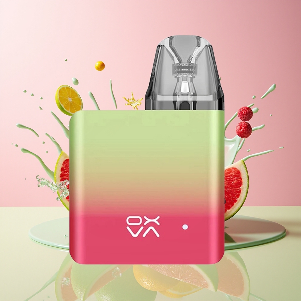 Oxva Xlim SQ 2munn 900mAh 25W 44g 2ml Type-C 0.6ohm 0.8ohm Norge Engros Rosa Grønn