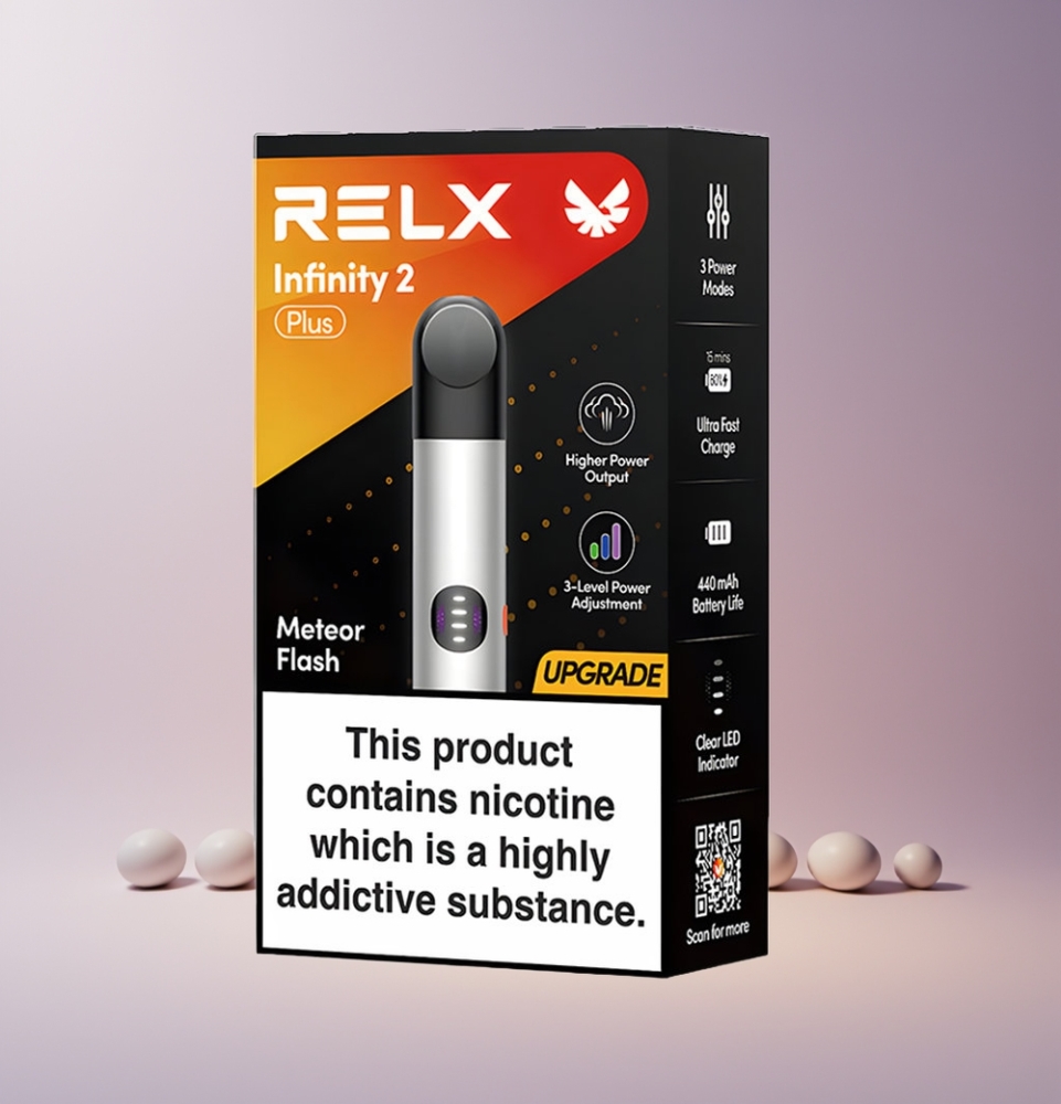 RELX Infinity 2 Plus Meteor Blink Enhet Norge Engros 3 Moduser 10W 440mAh
