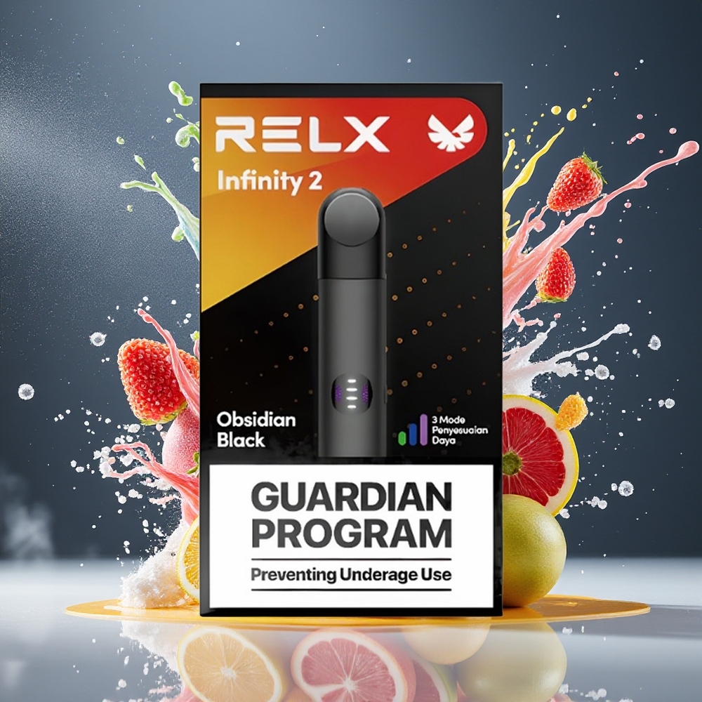 Relx Infinity 2 600-650 Puffs 1.9ml 440mAh Type-C Norge Engros Mørkasteroide