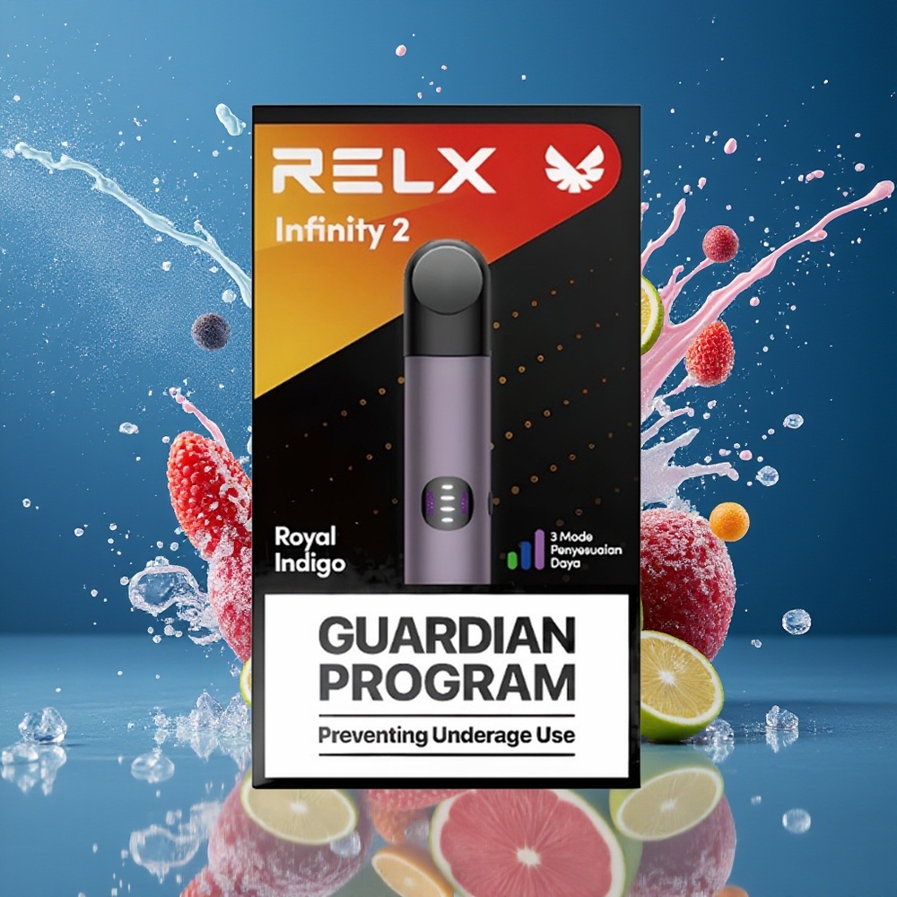 Relx Infinity 2 600 Puffs 440mAh USB-C Norge Engros Kongeblå