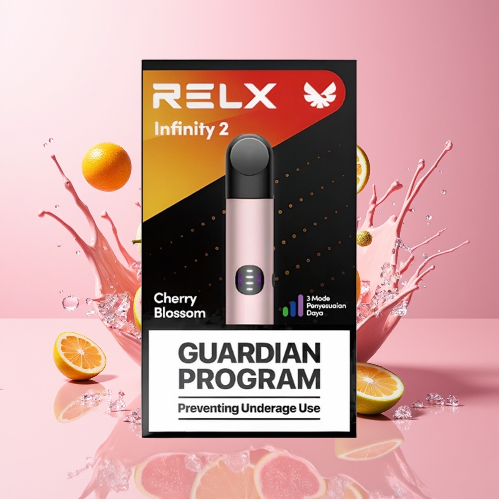 Relx Infinity 2 600puffs 440mAh USBC Norge Engros Rosa