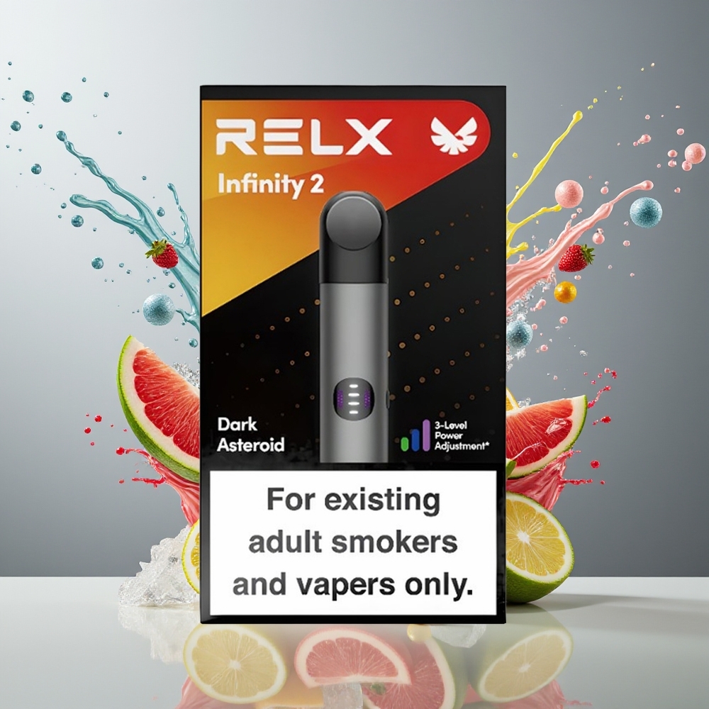 Relx Infinity 2 Grå Norge Engros 1.9ml 440mAh 3 Modes Type-C
