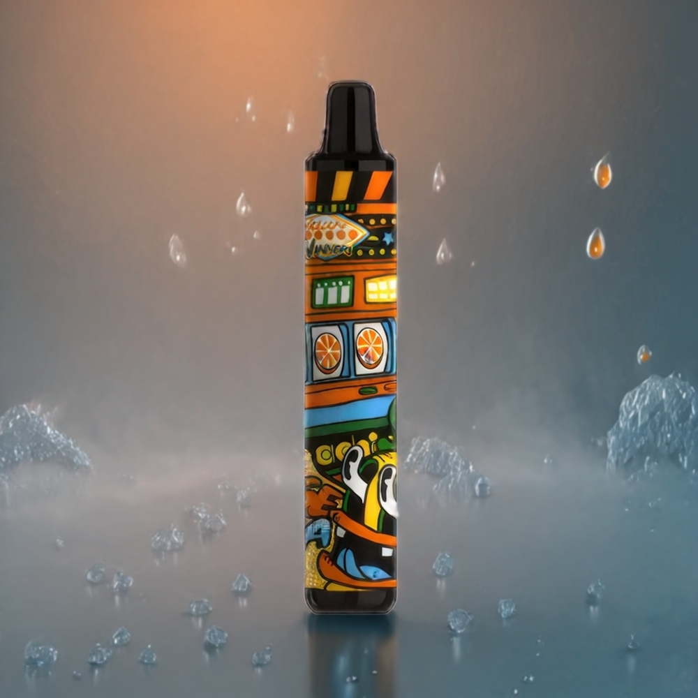 SMOK MINIONE 1600 Puffs 4.5ml 800mAh Engangs Vape Oransje Brus Norge Engros