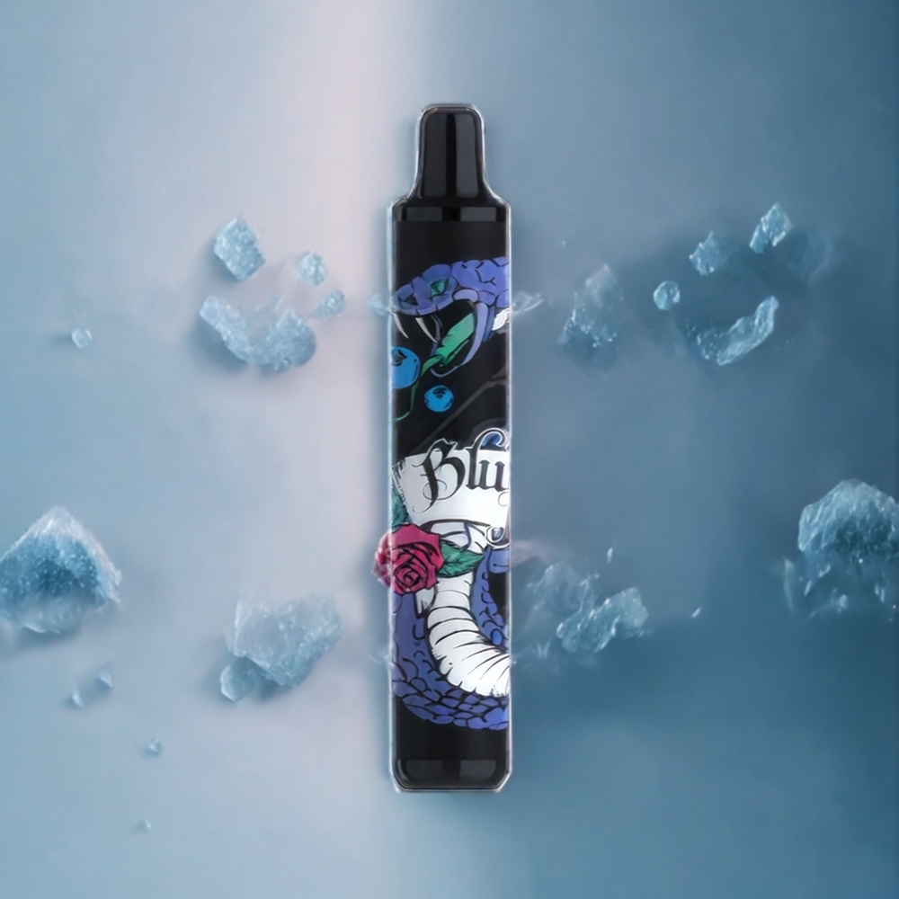 SMOK MINIONE 1600 Puffs 4.5ml 800mAh Enghetningsvape Blåbær Is Norge Engros