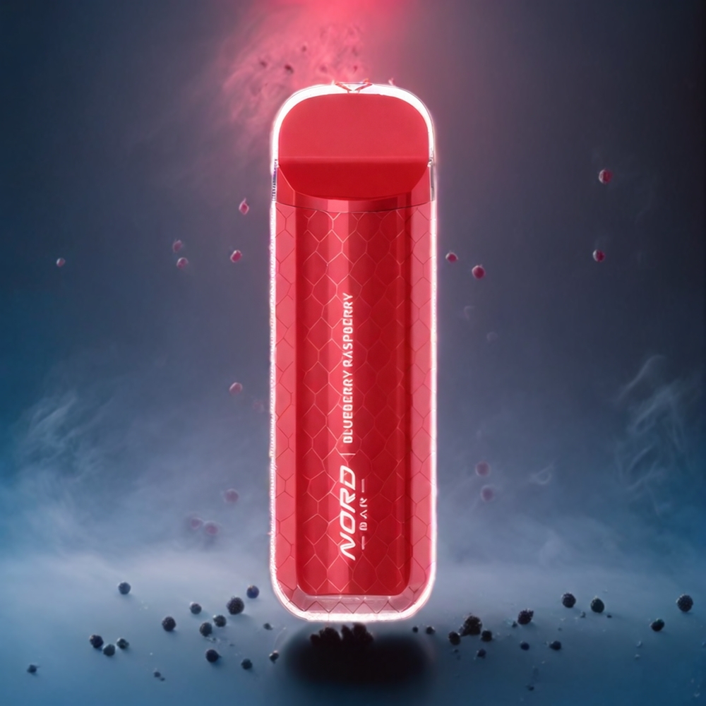 SMOK NORD BAR 4000 Blåbær Bringebær Norge Engros 600mAh 8.5ml 50mg/ml