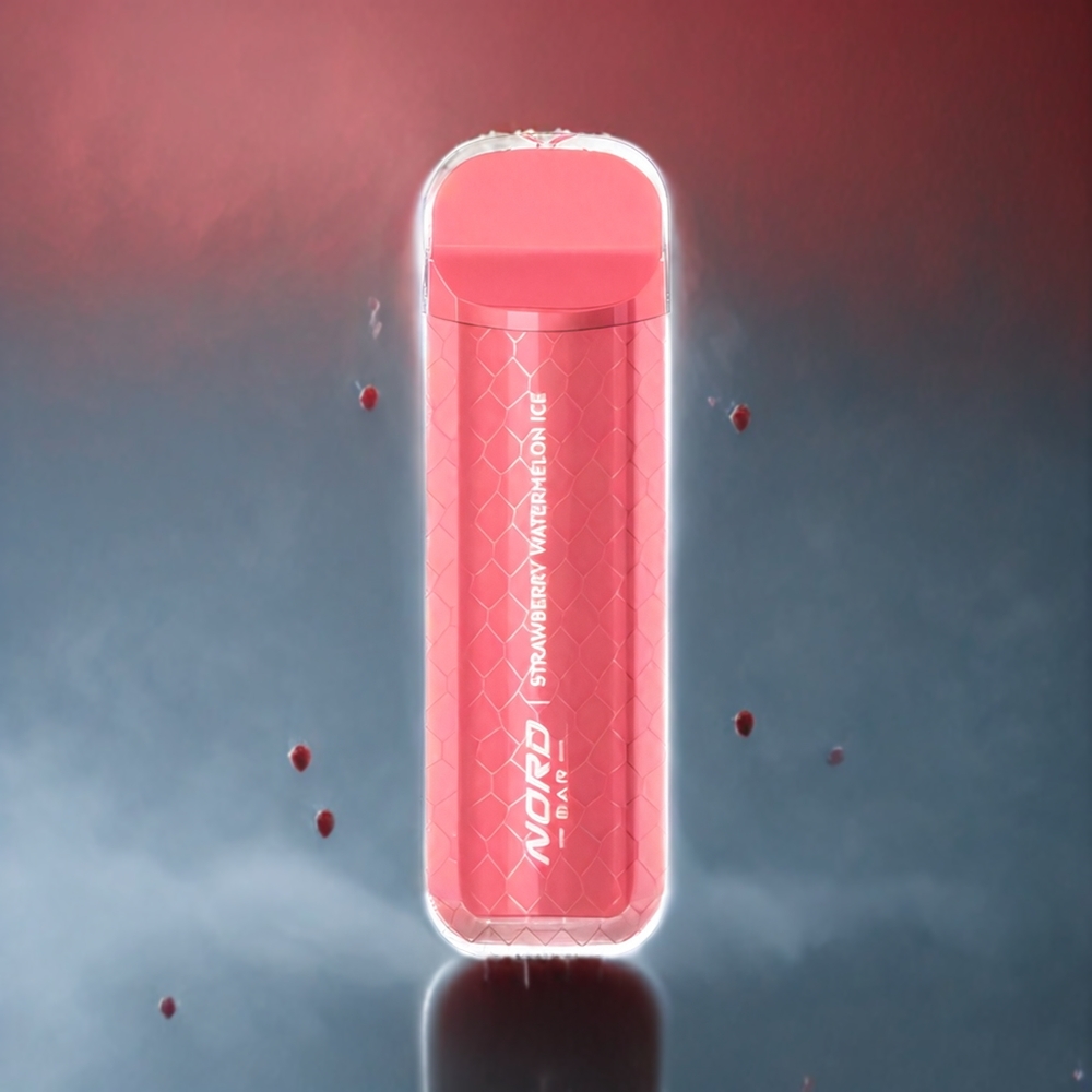 SMOK NORD BAR 4000 Norge Engros 600mAh 8.5ml Jordbær Vannmelon Is
