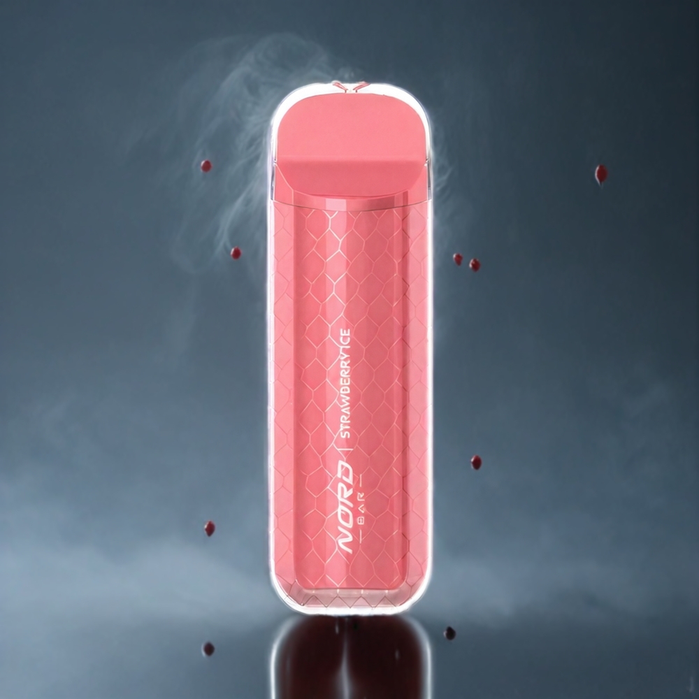 SMOK NORD BAR 4000 Norge Engros Jordbær Is 51.5g 8.5ml 50mg/ml