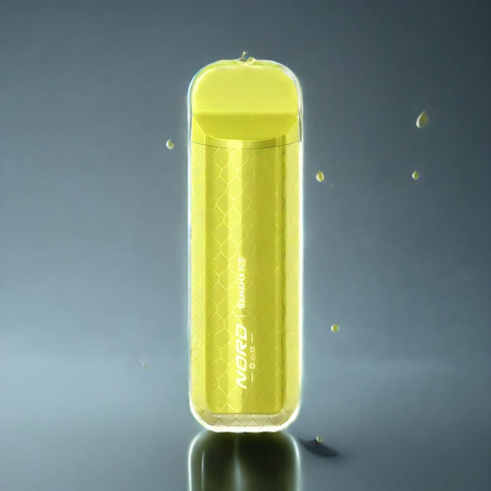 SMOK NORD BAR 4000 Puffs Engangs Vape Banan Is Norge Engros 8.5ml 50mg/ml 600mAh