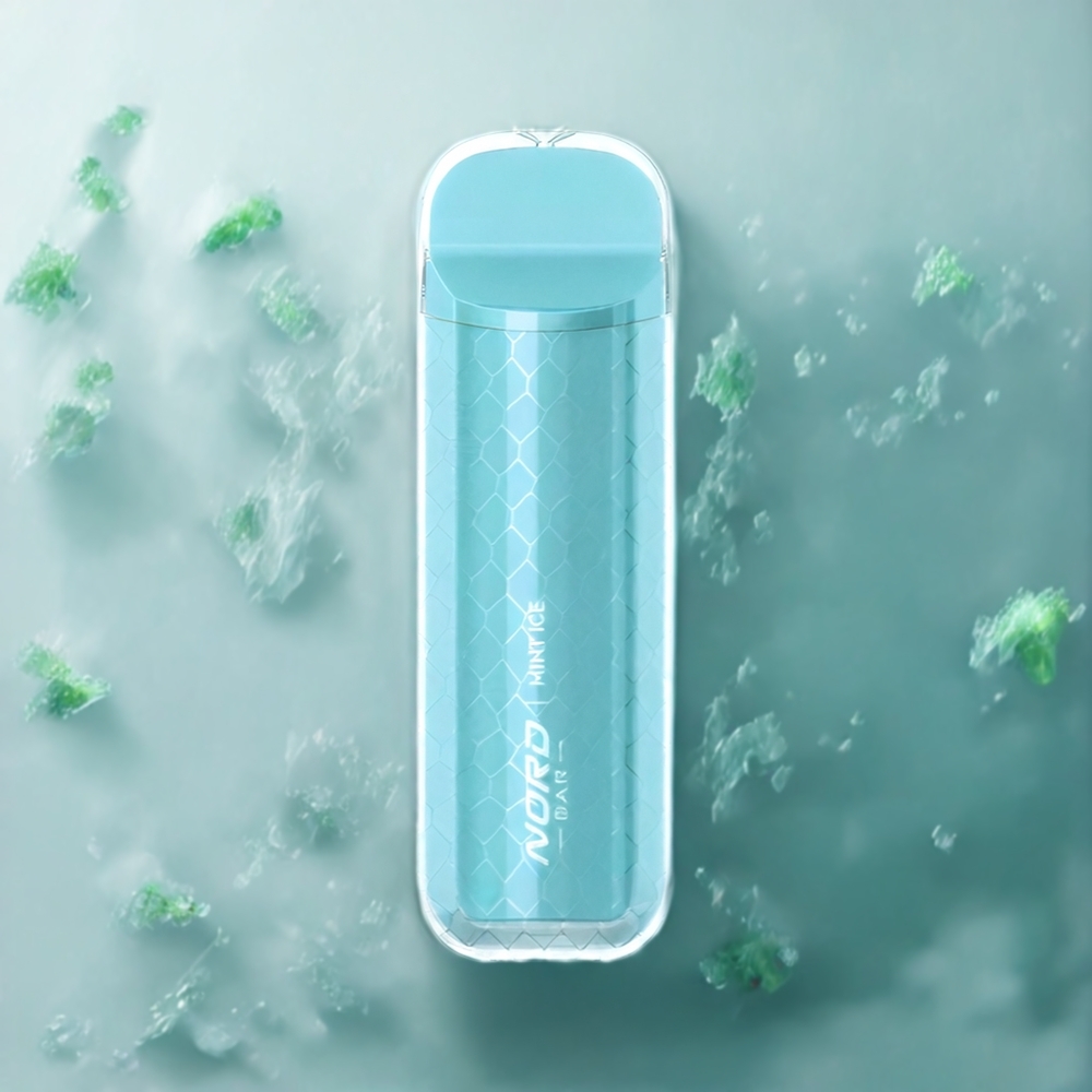 SMOK NORD BAR 4000 Puffs Engangs Vape Mynte Is Norge Engros 8.5ml 50mg/ml 600mAh