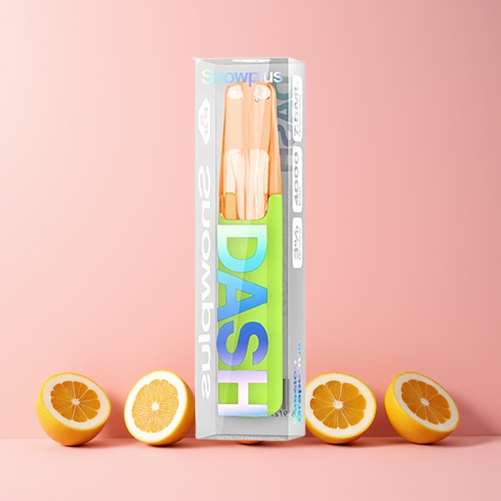 Snowplus Dash 4000 Norge Engros Keramisk 7,5 ml 5% Lidenskapelig Grapefrukt