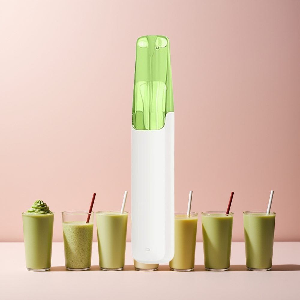 Snowplus Dash 4000 Puffs Norge Engros Keramisk 530mAh 7.5ml Matcha Smoothie 3% 5%