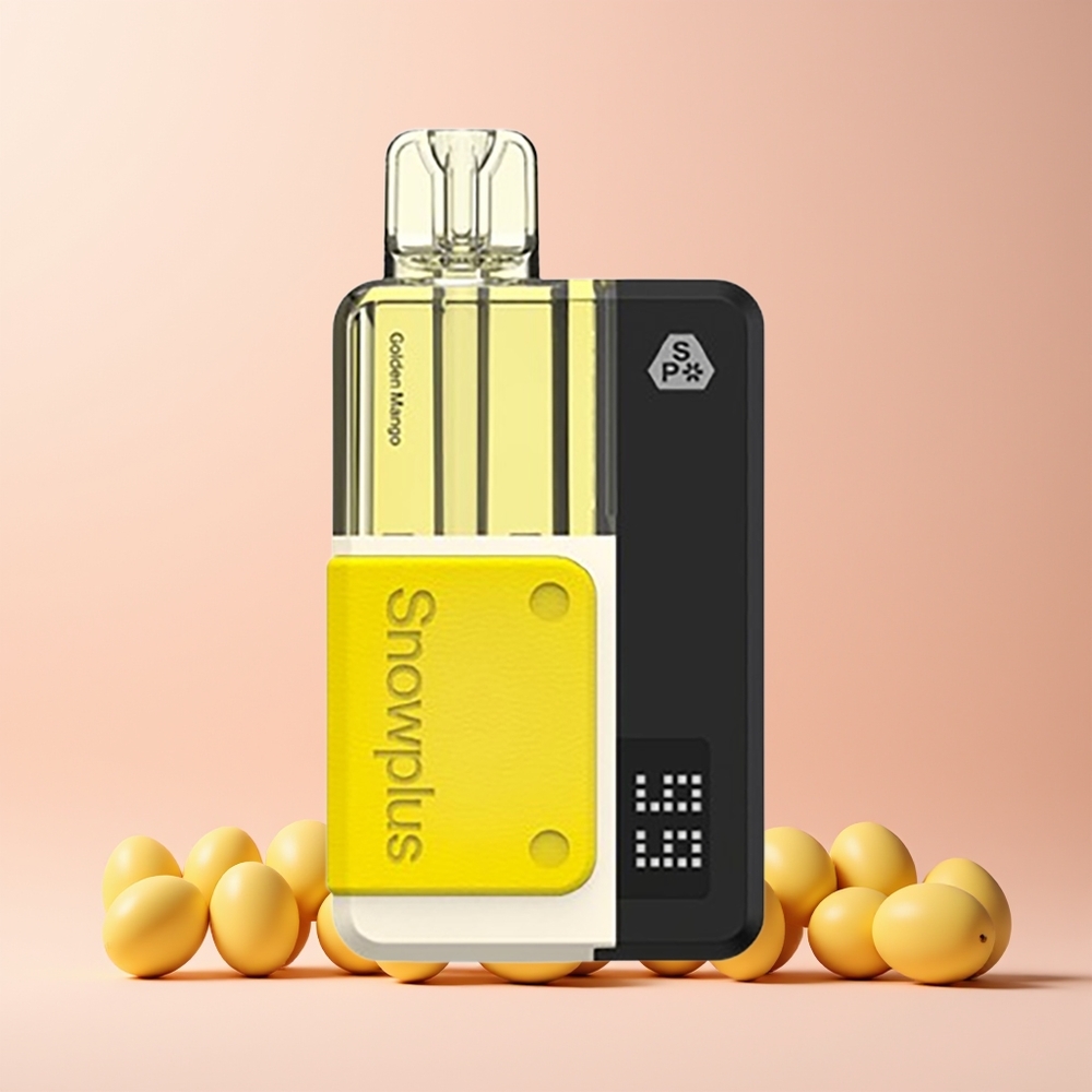 Snowplus Swift 5000 Puffs Dual Mesh 1000mAh Norge Engros Gull Mango